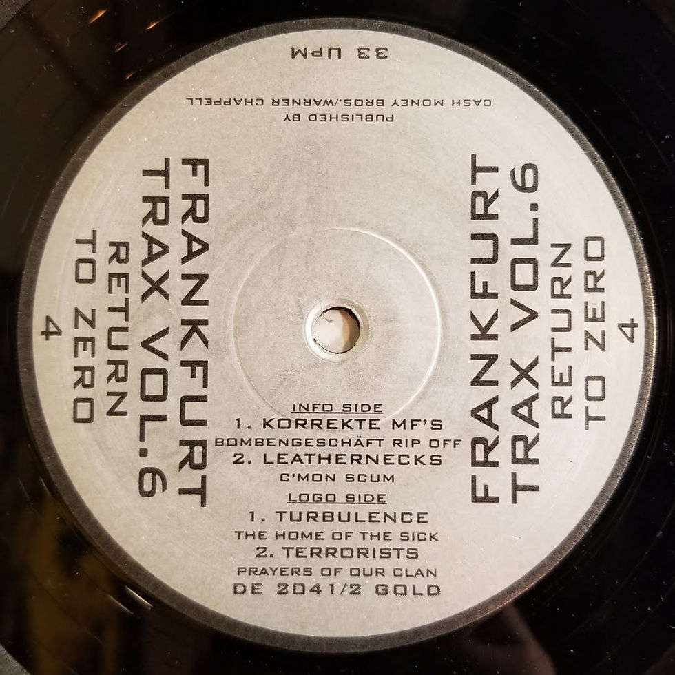 Thumbnail: Various Artists "Frankfurt Trax Volume 6 – Return To Zero Part 4"