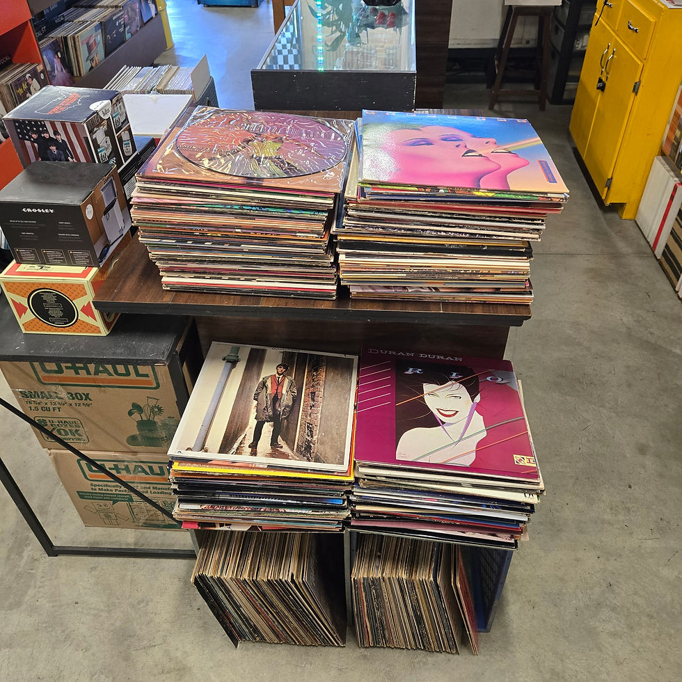 The used vinyl collections keep coming in!