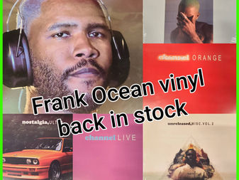 Frank Ocean full vinyl restocks!