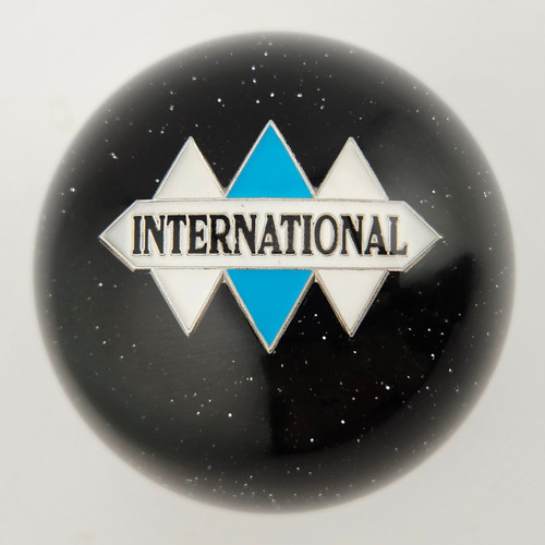 Black Glitter Ball International Shift Knob Metal Flake City