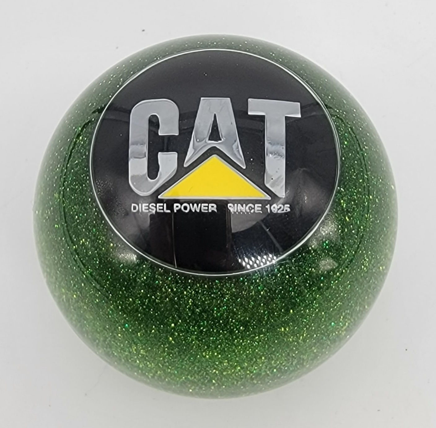 Cactus Green Glitter CAT Ball Shift Knob