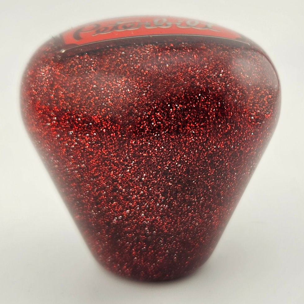 Thumbnail: Red Glitter Hanco "Style" Peterbilt Shift Knob