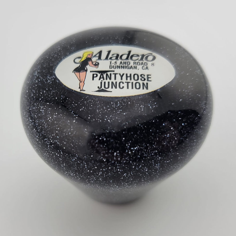 Miniatura: Black Glitter Hanco Style Aladero Shift Knob