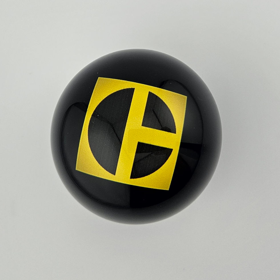 Miniatura: Solid Black CAT Ball Shift Knob