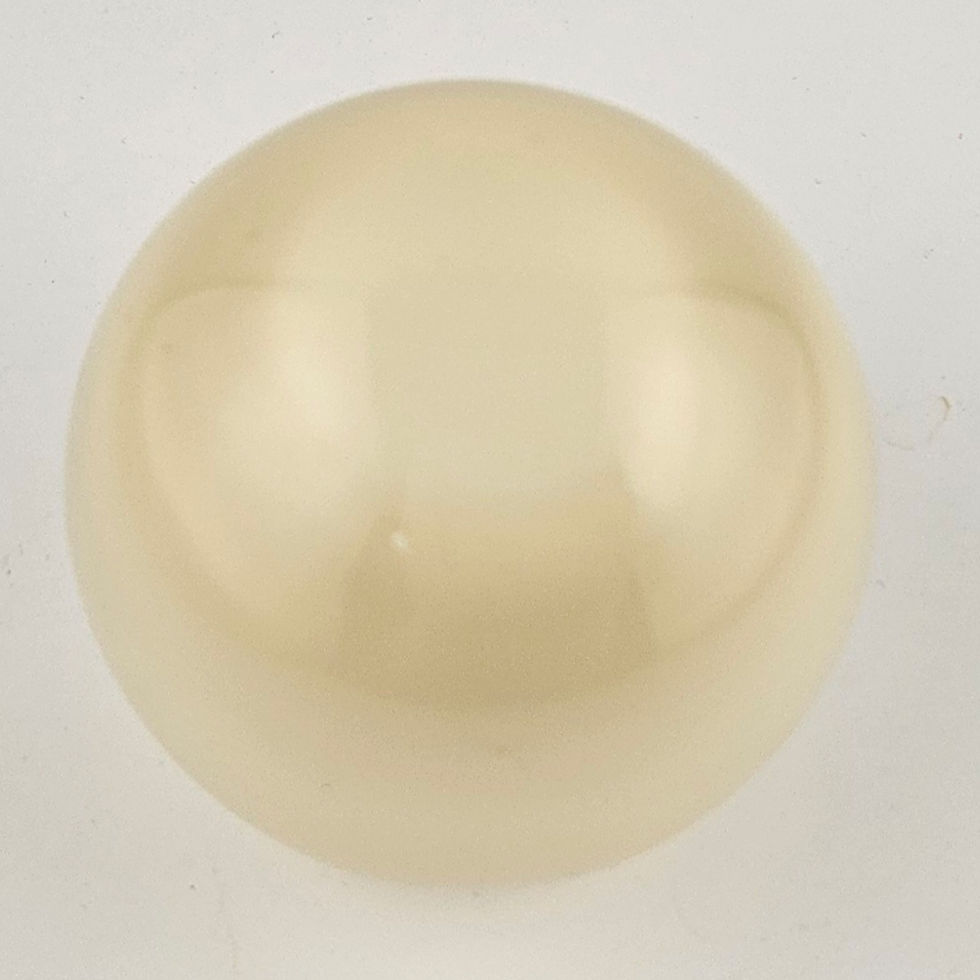 Solid Ivory Ball Shift Knob