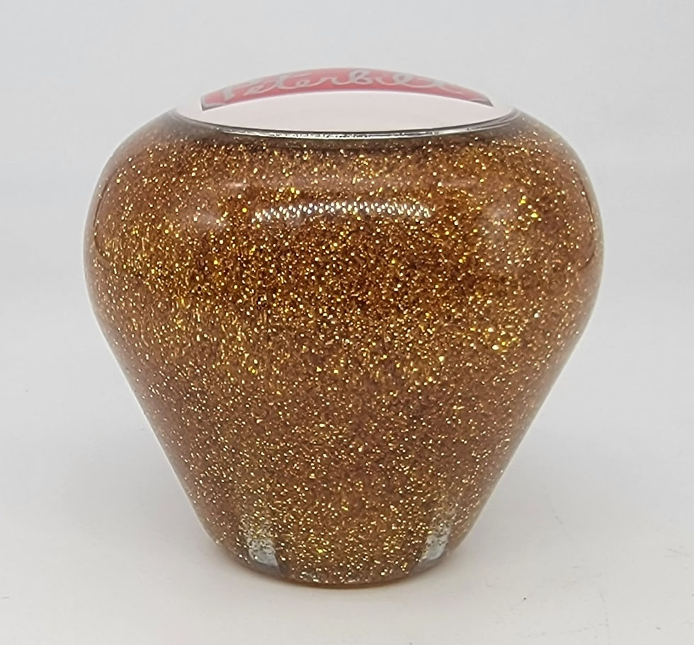 Thumbnail: Gold Glitter Hanco Style Peterbilt Trucker Shift Knob