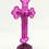 Thumbnail: Fuschia Shimmer Glitter Dashboard Cross