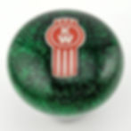 Thumbnail: Green Glitter Hanco "Style" Straight KW Kenworth Shift Knob