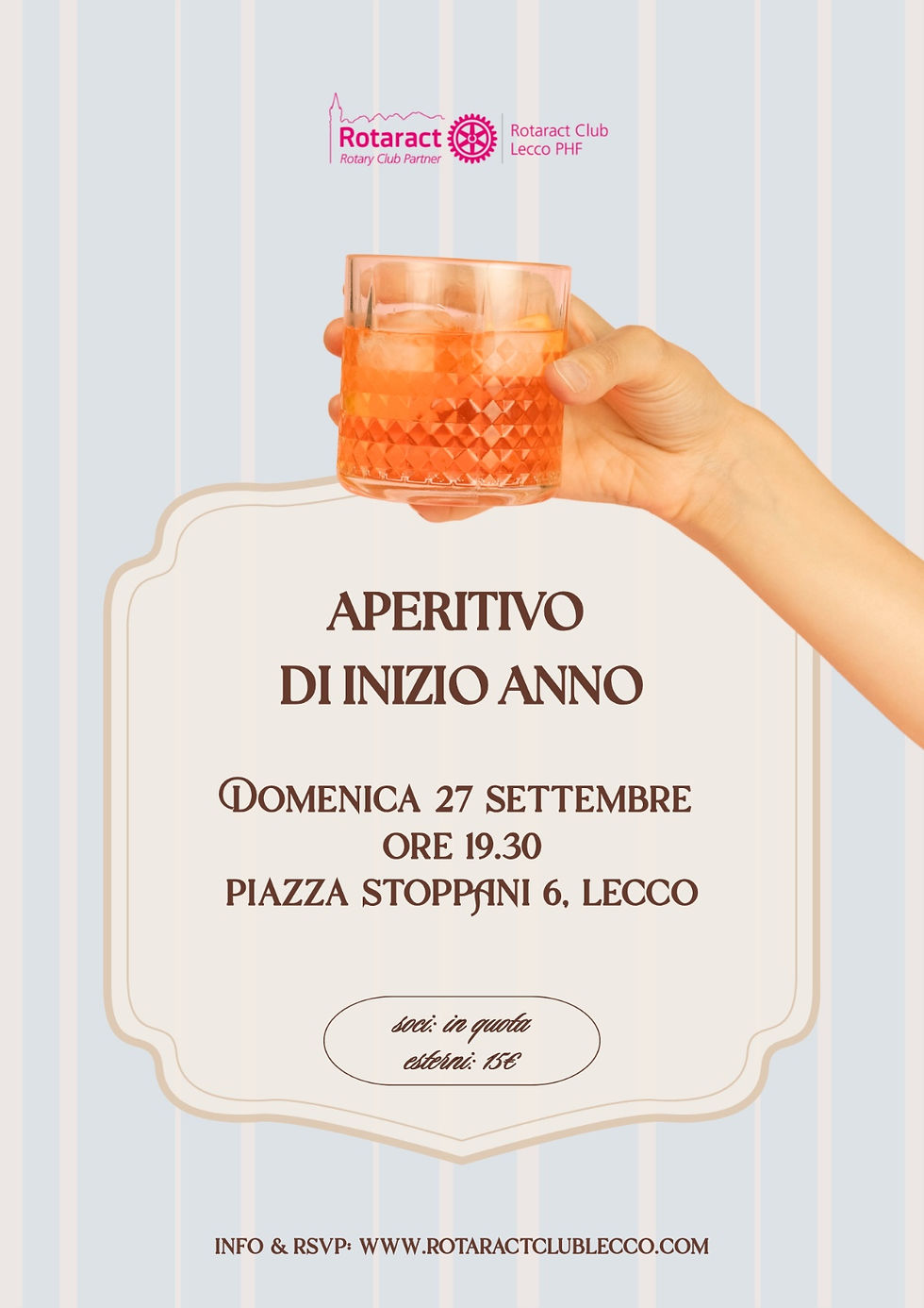Aperitivo di inizio anno