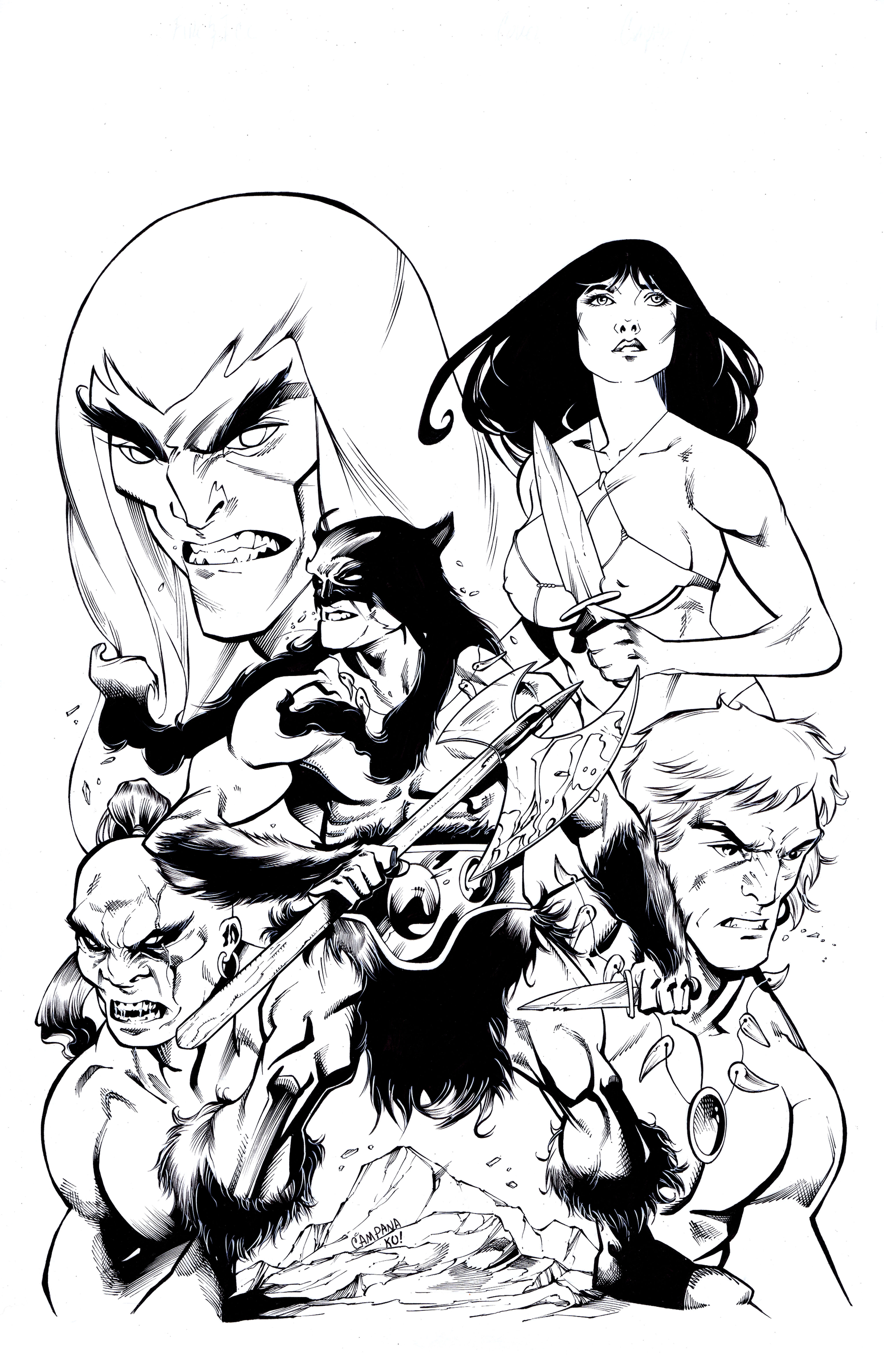 Fire and Ice 1 Variant cover (unused)