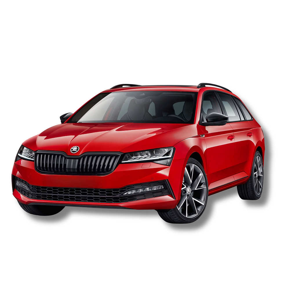 Miniatura: Skoda Superb 2015-2023 Luneta espejo retrovisor Alternativo