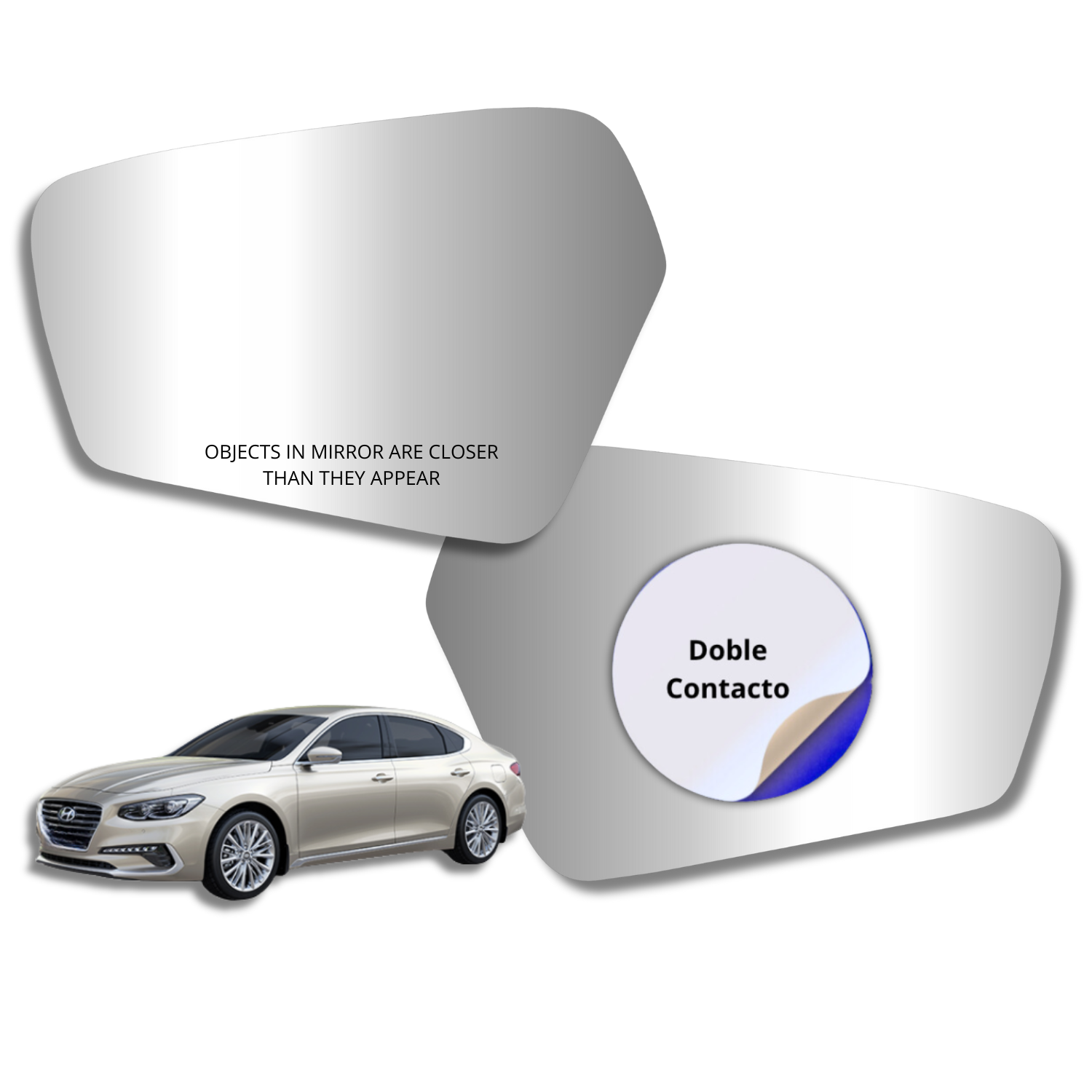 Hyundai Azera 2019- Luneta espejo retrovisor Alternativo