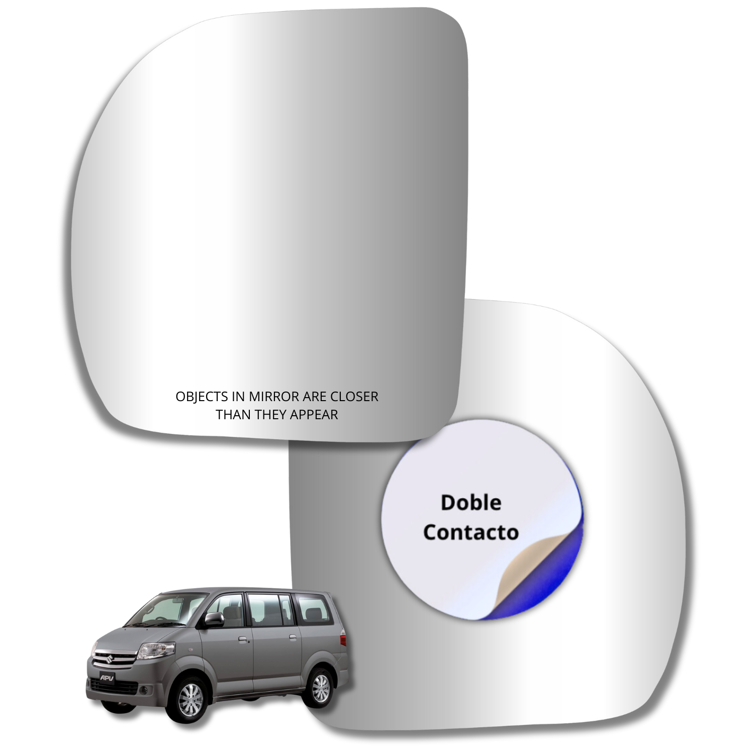 Suzuki APV 2004-2025 Luneta espejo retrovisor Alternativo