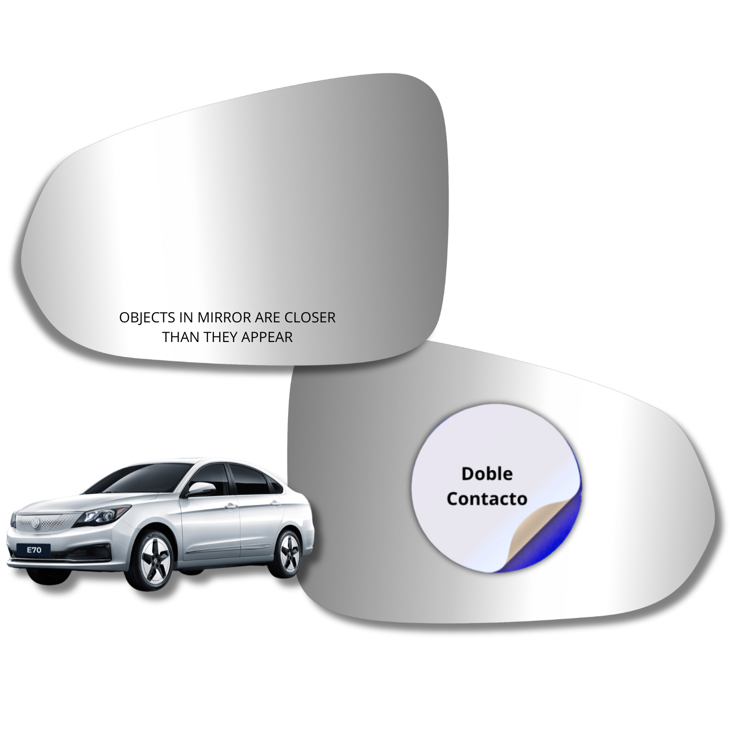 Dongfeng E70 2024- Luneta Espejo Retrovisor Alternativo