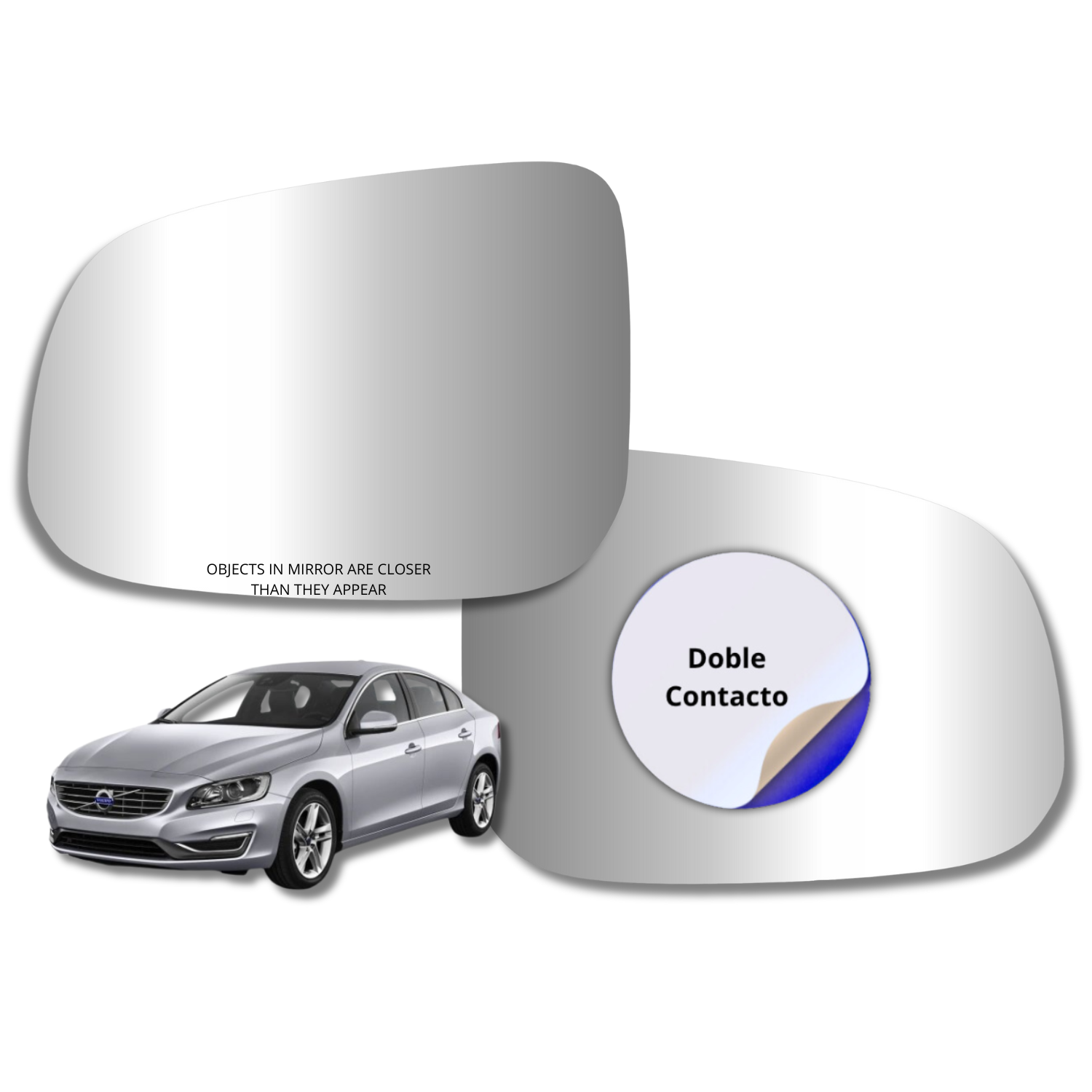 Volvo S60 2012-2022 Luneta espejo retrovisor Alternativo