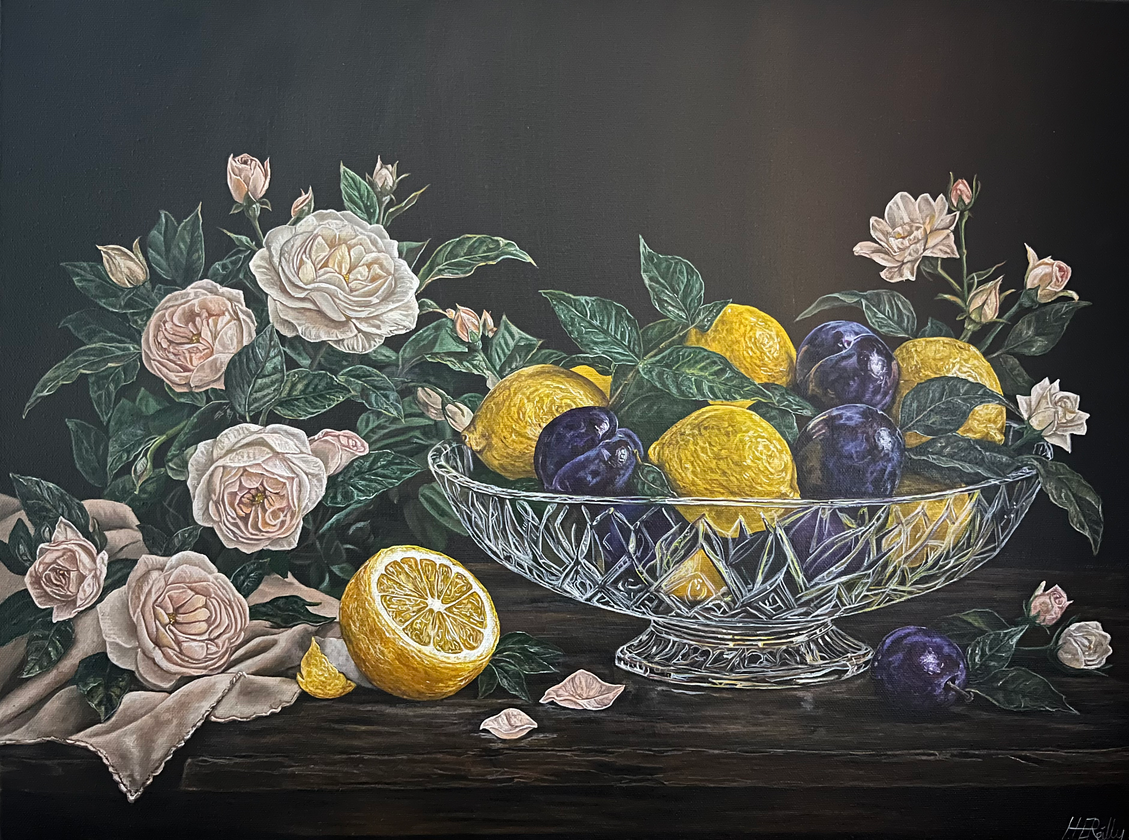 Holly Reilly "Plums & Roses"
