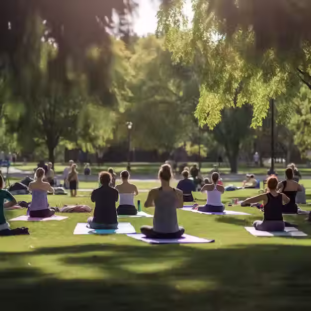 ColdSweat Field Day - Yoga at Brandenburg Park 