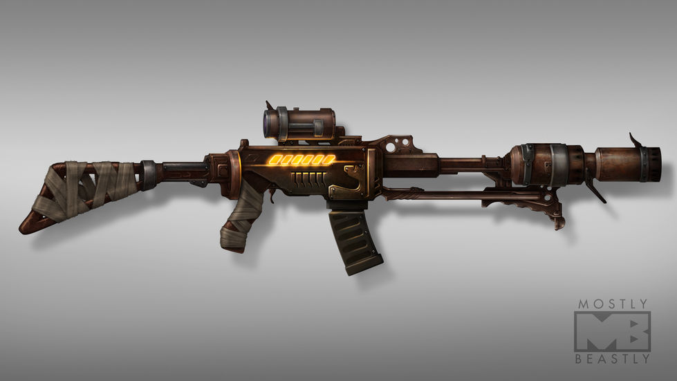 Callahan's Rifle Concept - Powered-up Version
