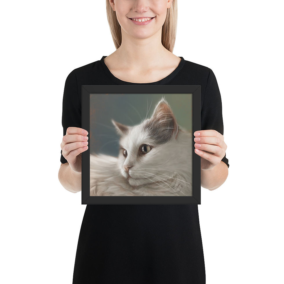Thumbnail: Princess Margot — Framed Fine Art Poster