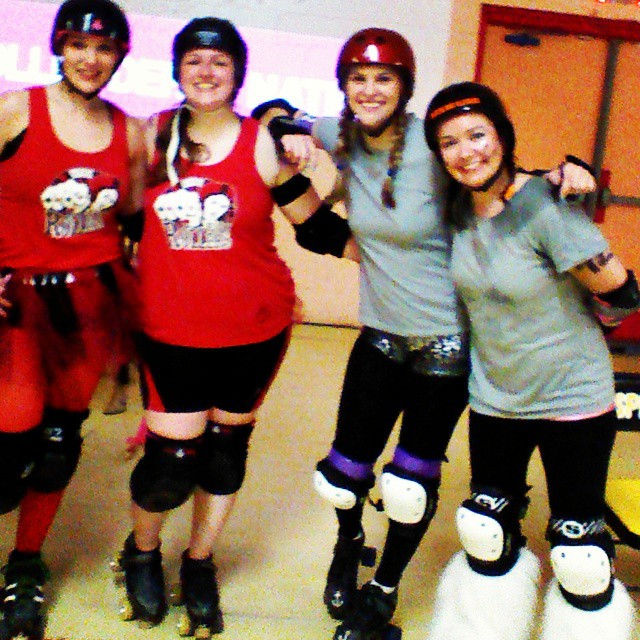 Hard Hits and Holiday Cheer at Rollway