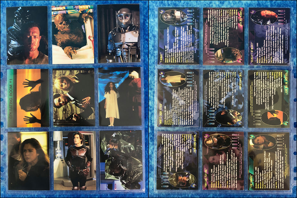 Thumbnail: The Outer Limits complete trading card base set by DuoCards 1997