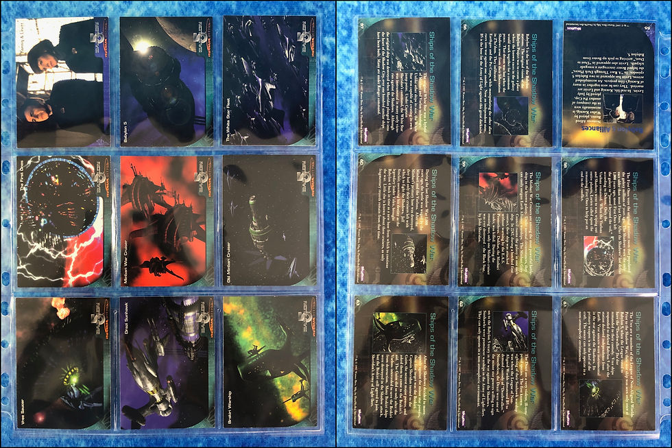 Thumbnail: Babylon 5: Special Edition complete trading card base set by SkyBox 1997