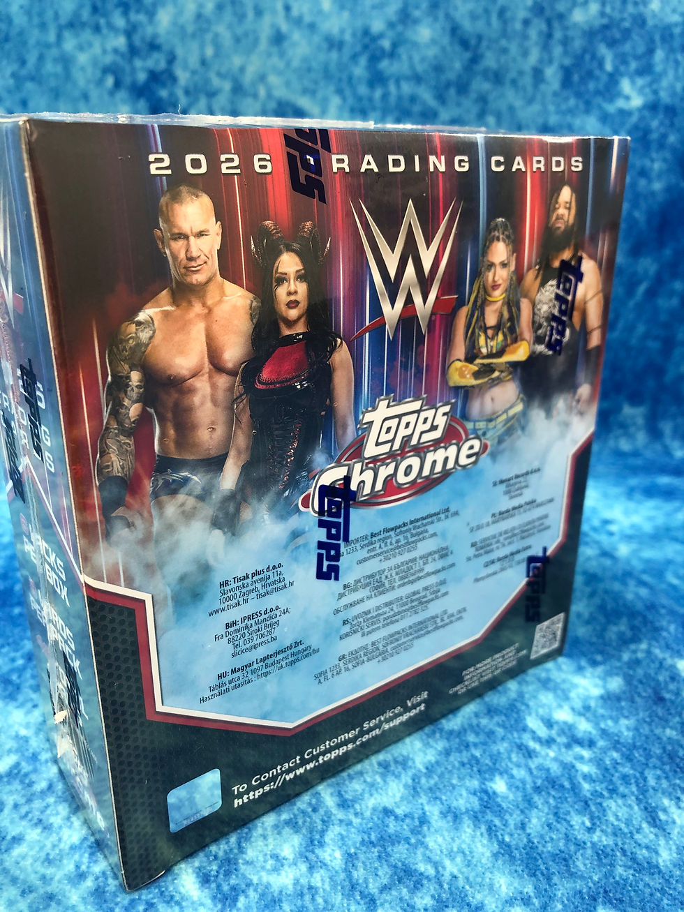 Thumbnail: 2026 Topps Chrome WWE Wrestling Mega Box