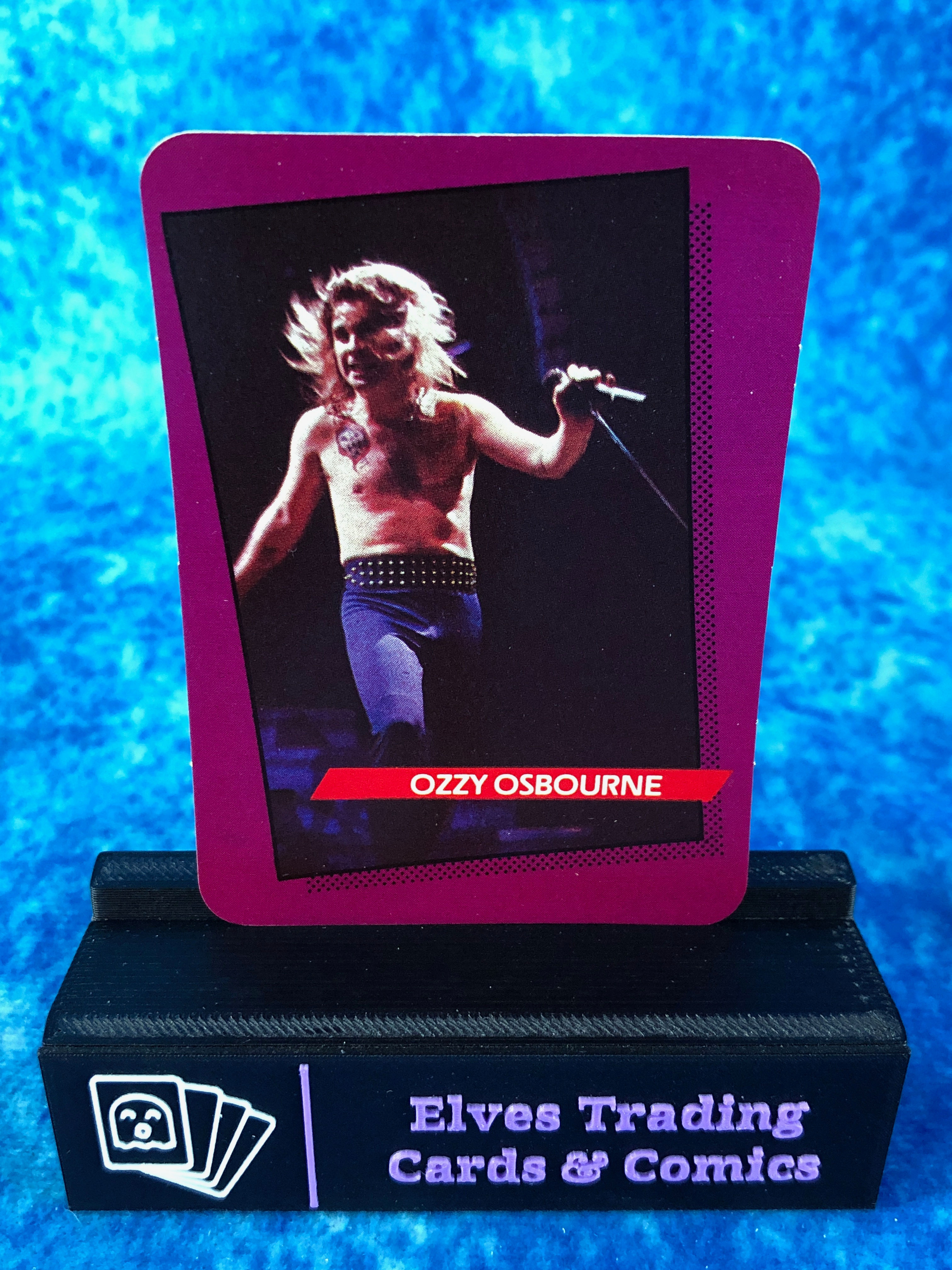 Rock Star Concert Cards Music SINGLE Non-Sport Trading card by AGI / Amurol 1985