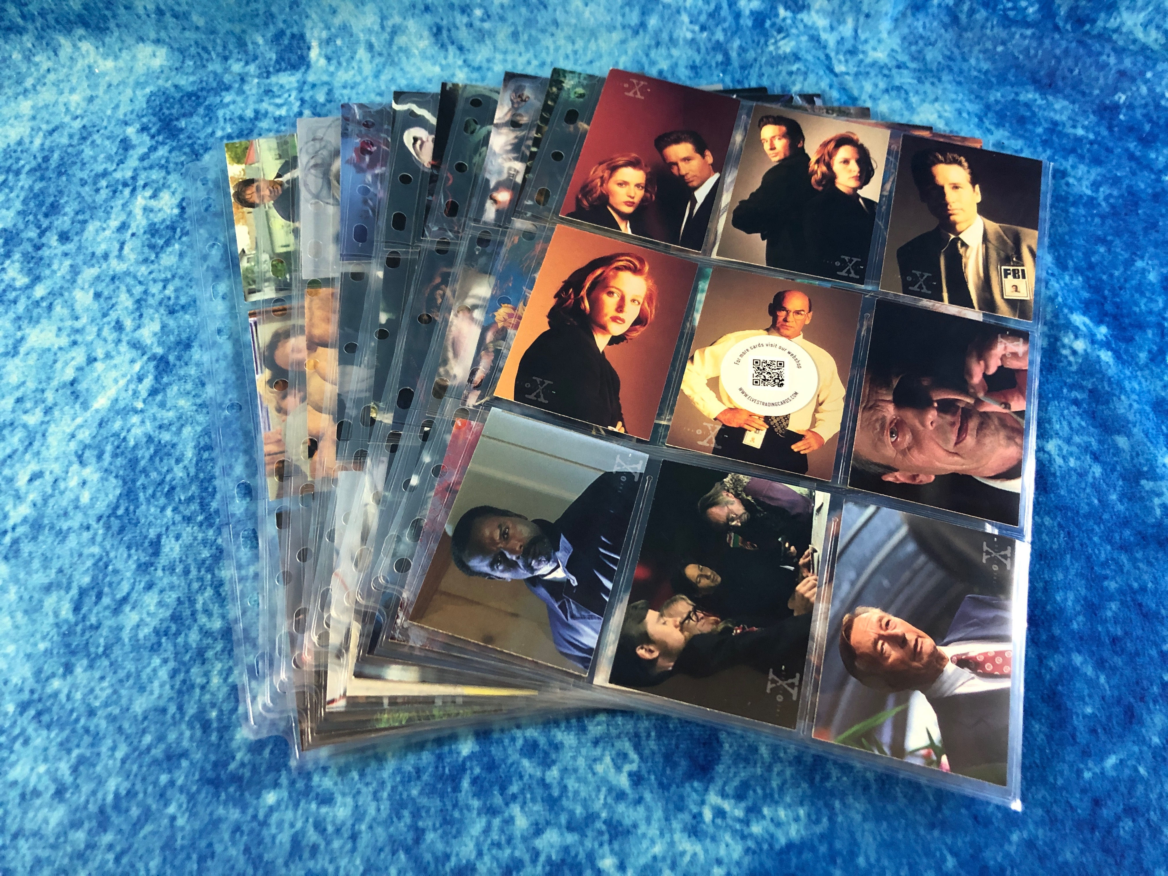The X-Files Season 3 complete trading card base set by Topps 1996