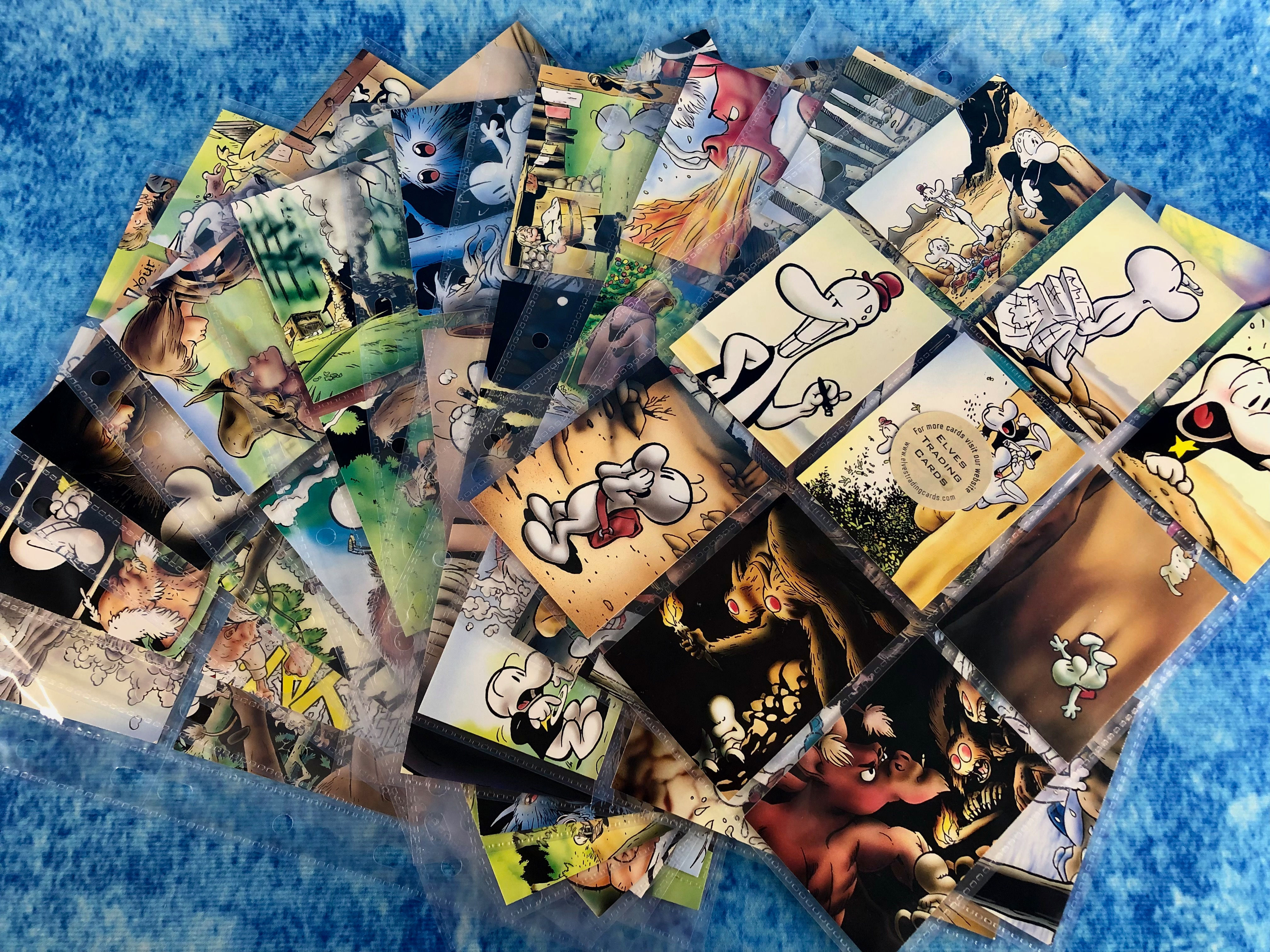 Bone Series 1 Jeff Smith trading card complete base set by Comic Images 1994