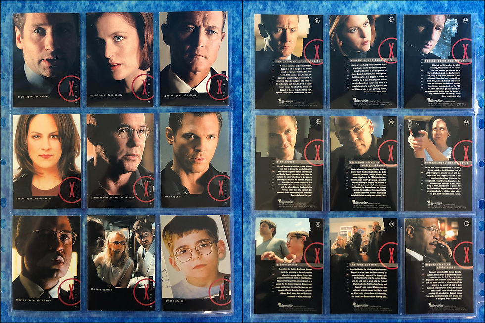 Thumbnail: The X-Files: Season 8 complete trading card base set by Inkworks 2002