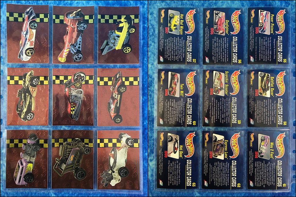 Thumbnail: Hot Wheels Collector Cards complete trading card base set by Comic Images 1999