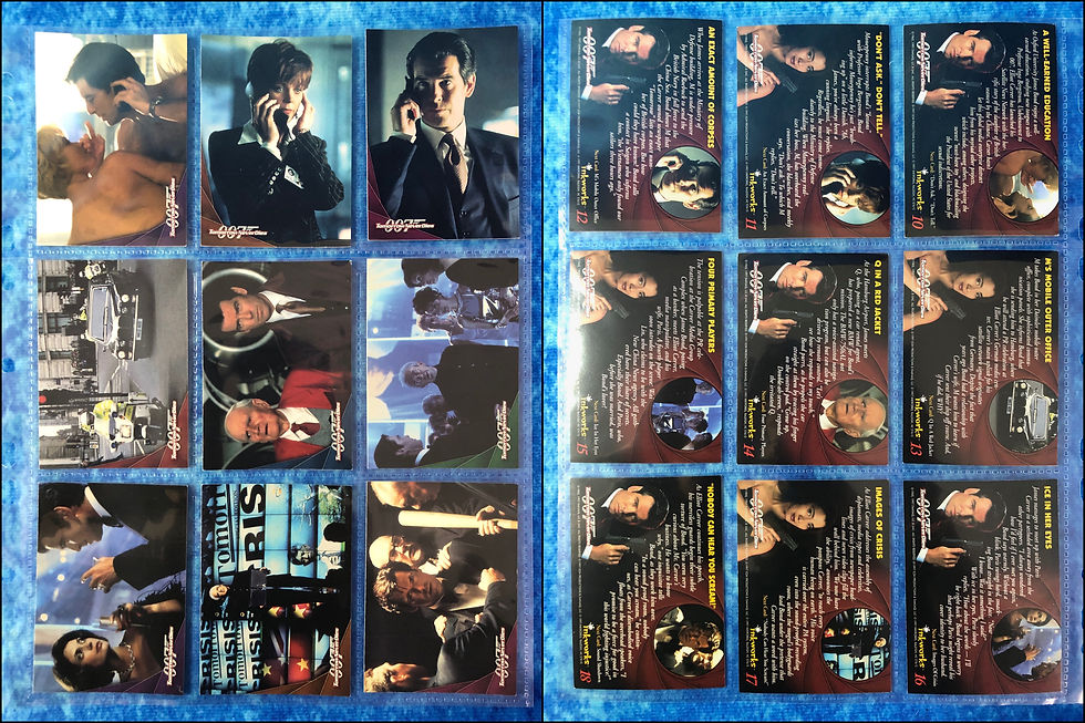 Thumbnail: James Bond: Tomorrow Never Dies Trading card complete base set Inkworks 1997