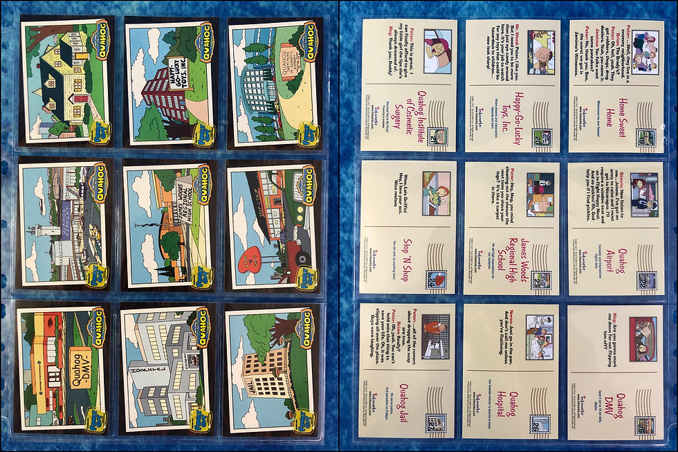 Thumbnail: Family Guy Season One complete trading card base set by Inkworks 2005