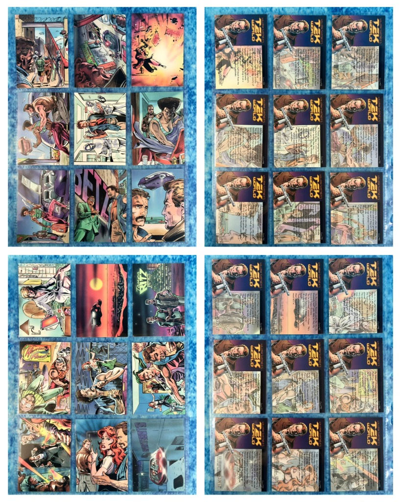 Thumbnail: William Shatner's TEK World complete trading card base set by Cardz 1993