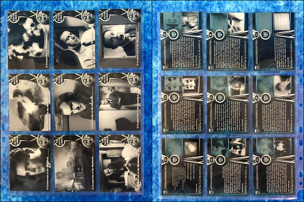 Thumbnail: The Outer Limits Premiere Edition complete trading card base set by Rittenhouse