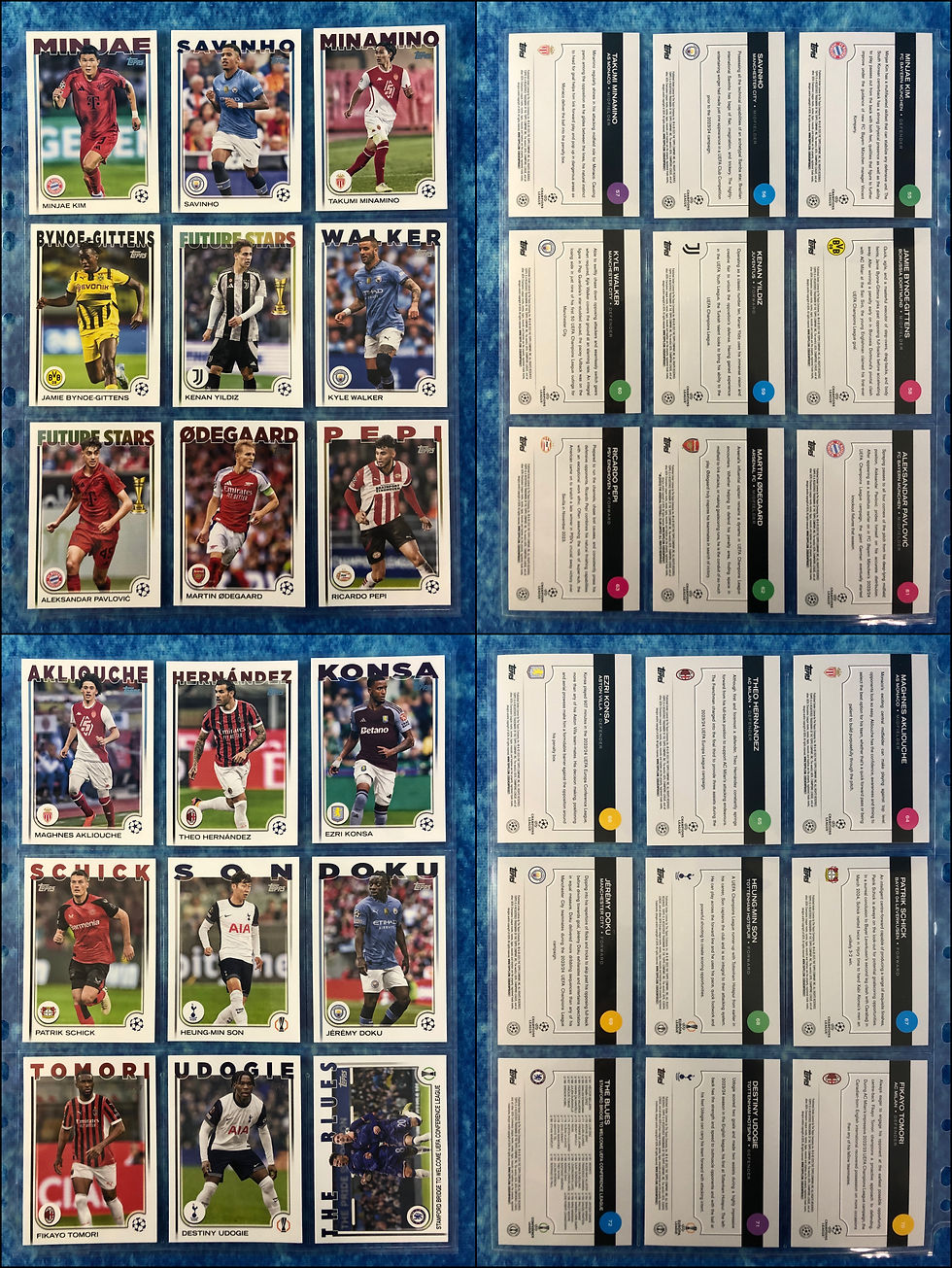 Thumbnail: Topps UEFA Club Competitions 2024-2025 Trading card complete base set