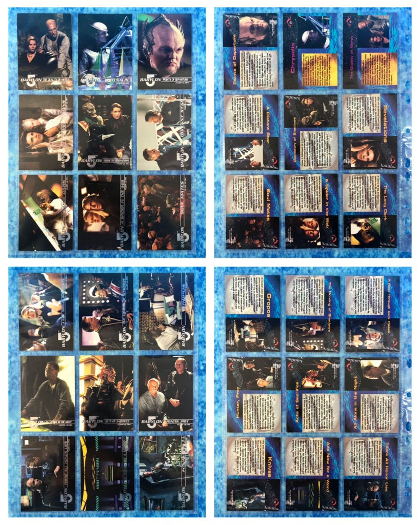 Thumbnail: Babylon 5: Fleer Ultra TV Series Trading card Complete base set by Fleer 1995