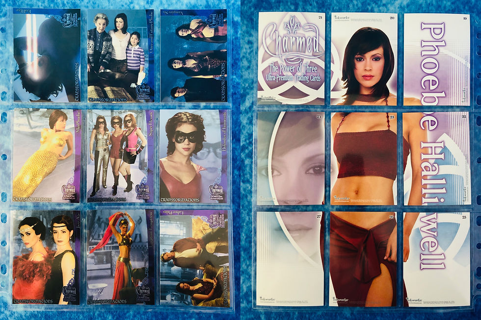 Thumbnail: Charmed: The Power of Three complete trading card base set by Inkworks 2003