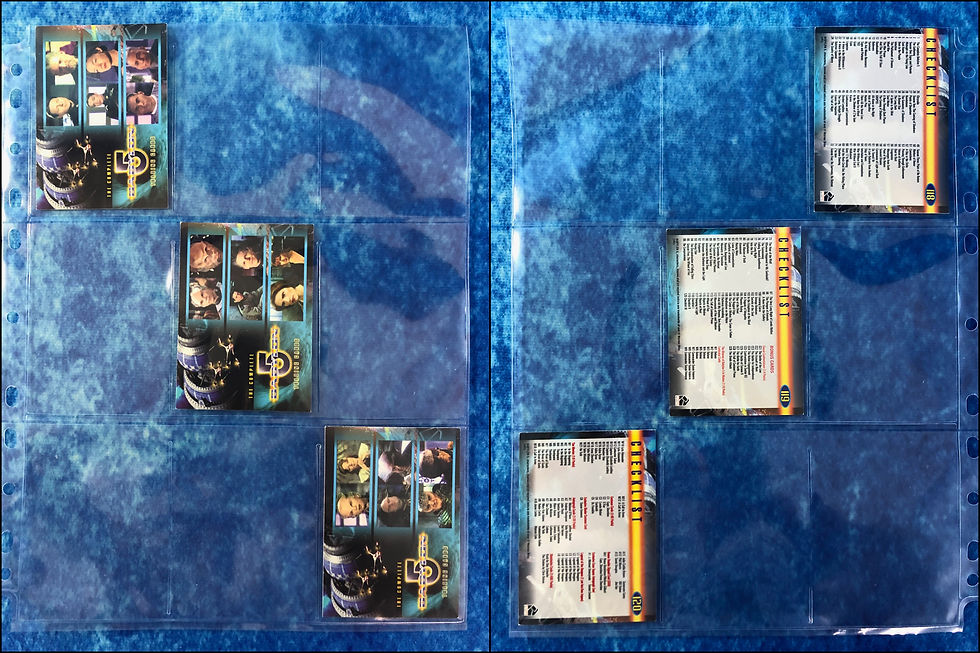 Thumbnail: Babylon 5: The Complete Babylon 5 complete trading card base set 2002