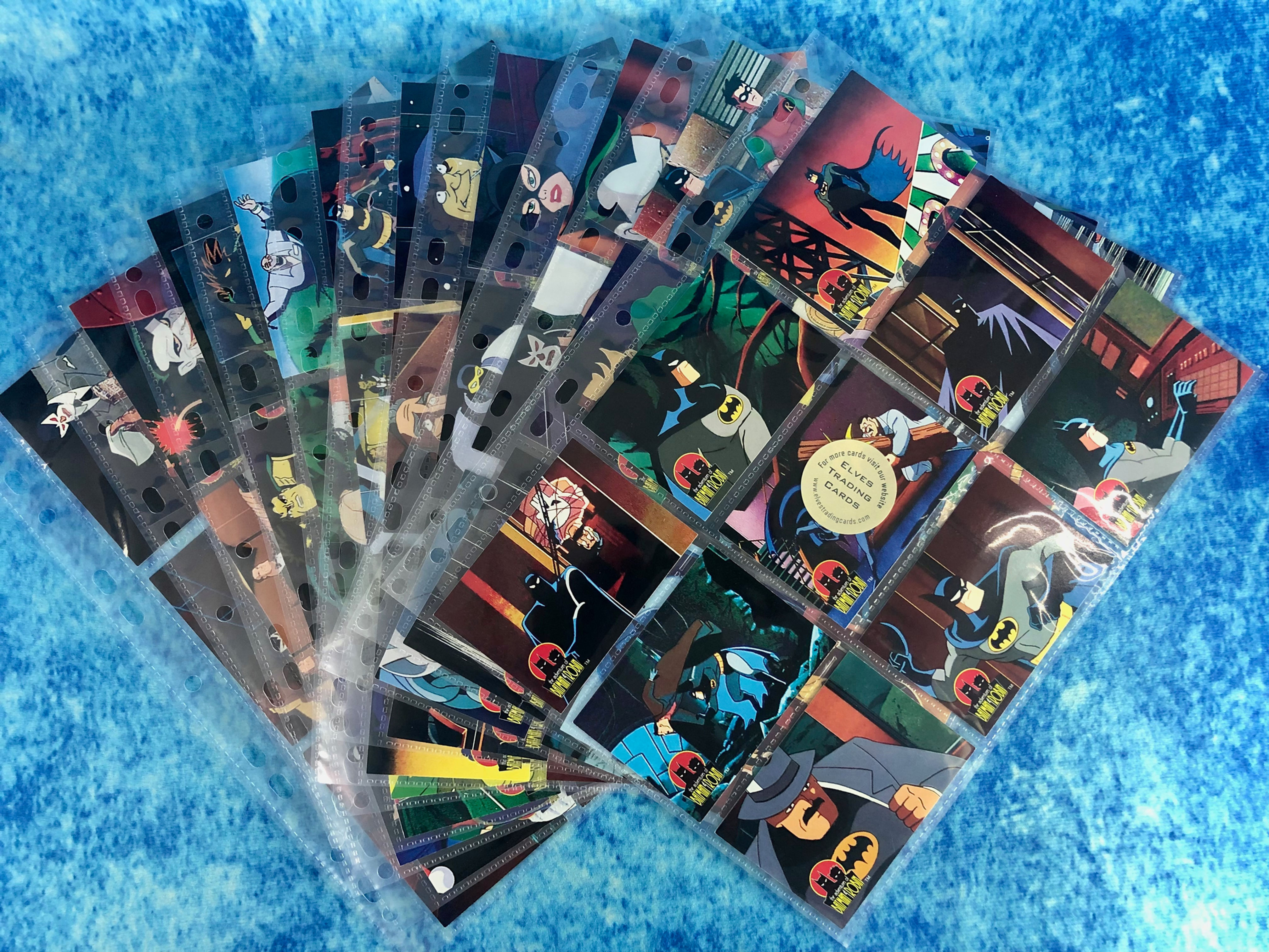 The Adventures of Batman & Robin complete trading card base set by Skybox 1995