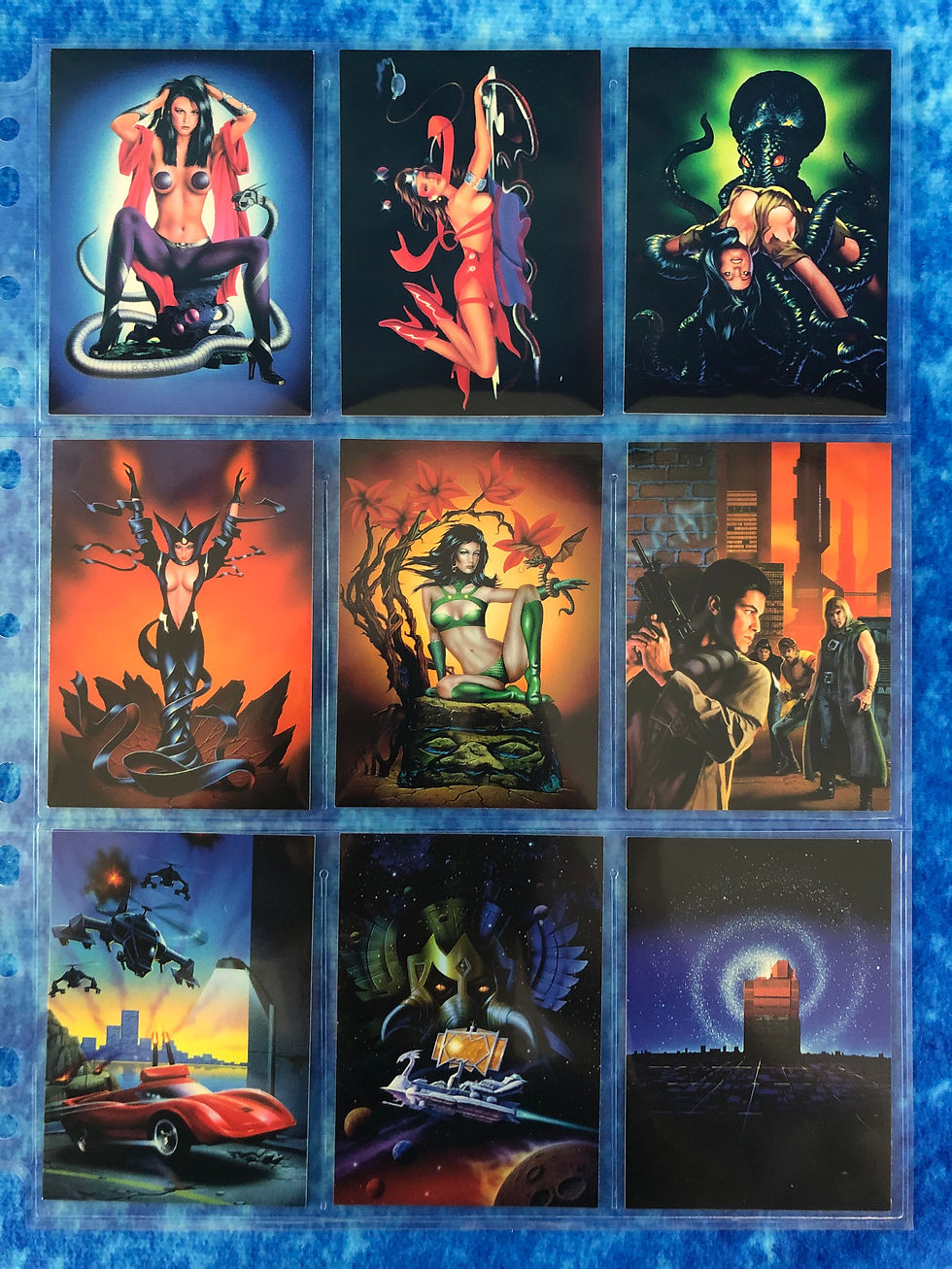 Thumbnail: Lee MacLeod Complete trading card Mini Master set by Cardz 1994