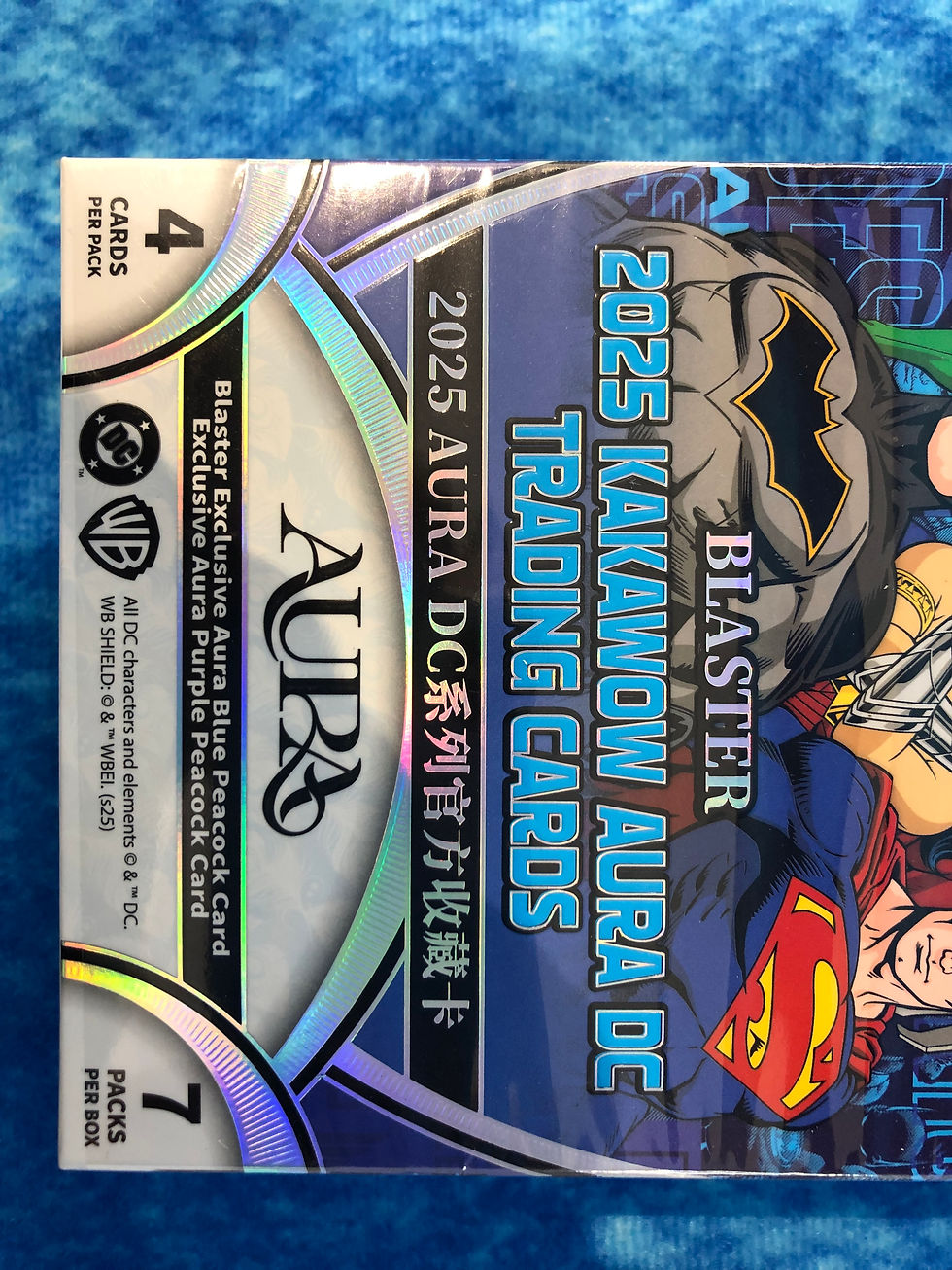 Thumbnail: 2025 KAKAWOW Aura DC Trading Card Sealed BLASTER Box