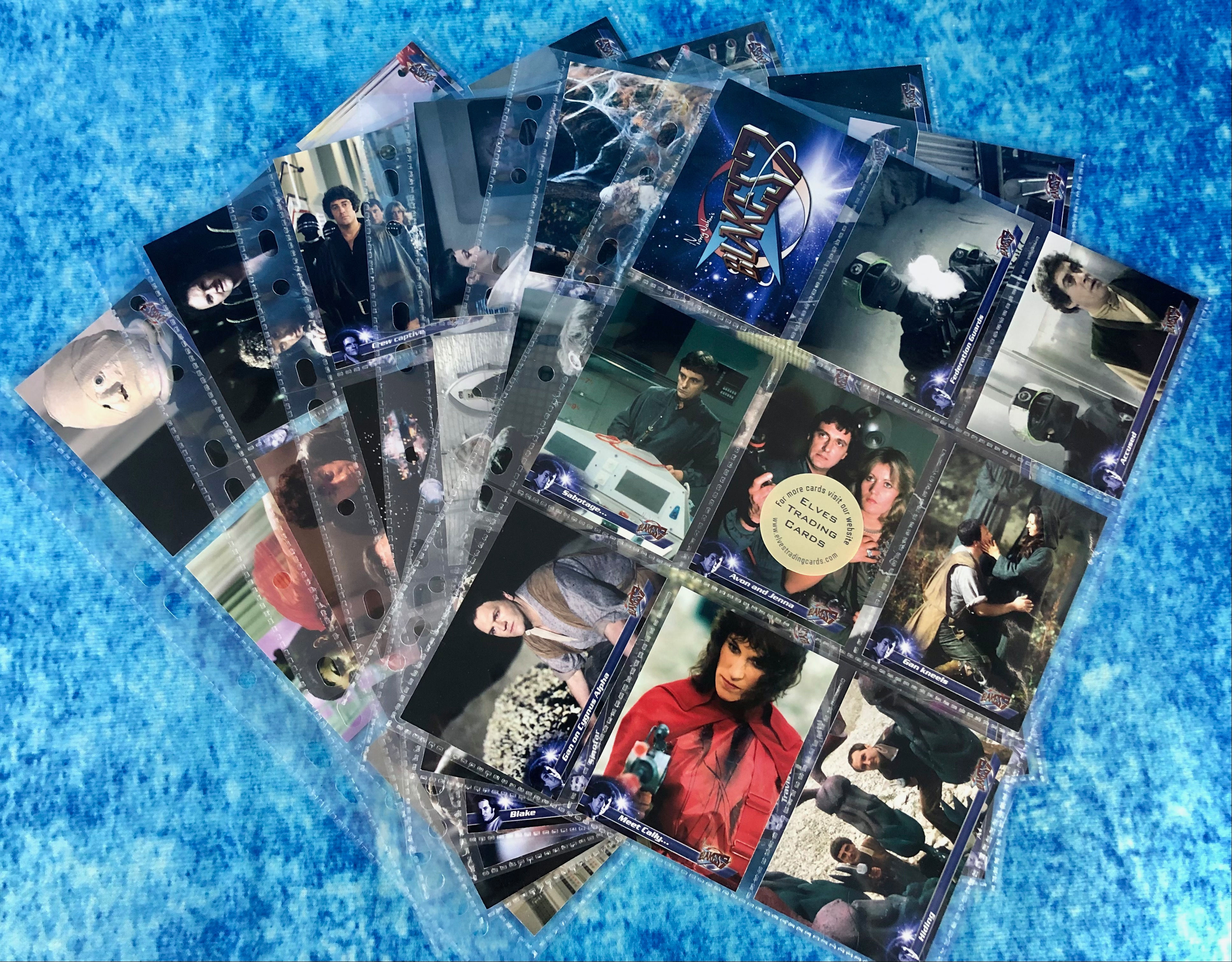 Blake's 7: Series 1 TV Series complete trading card base set by Unstoppable 2013