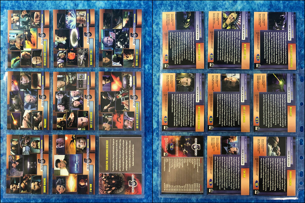 Thumbnail: Babylon 5: The Complete Babylon 5 complete trading card base set 2002