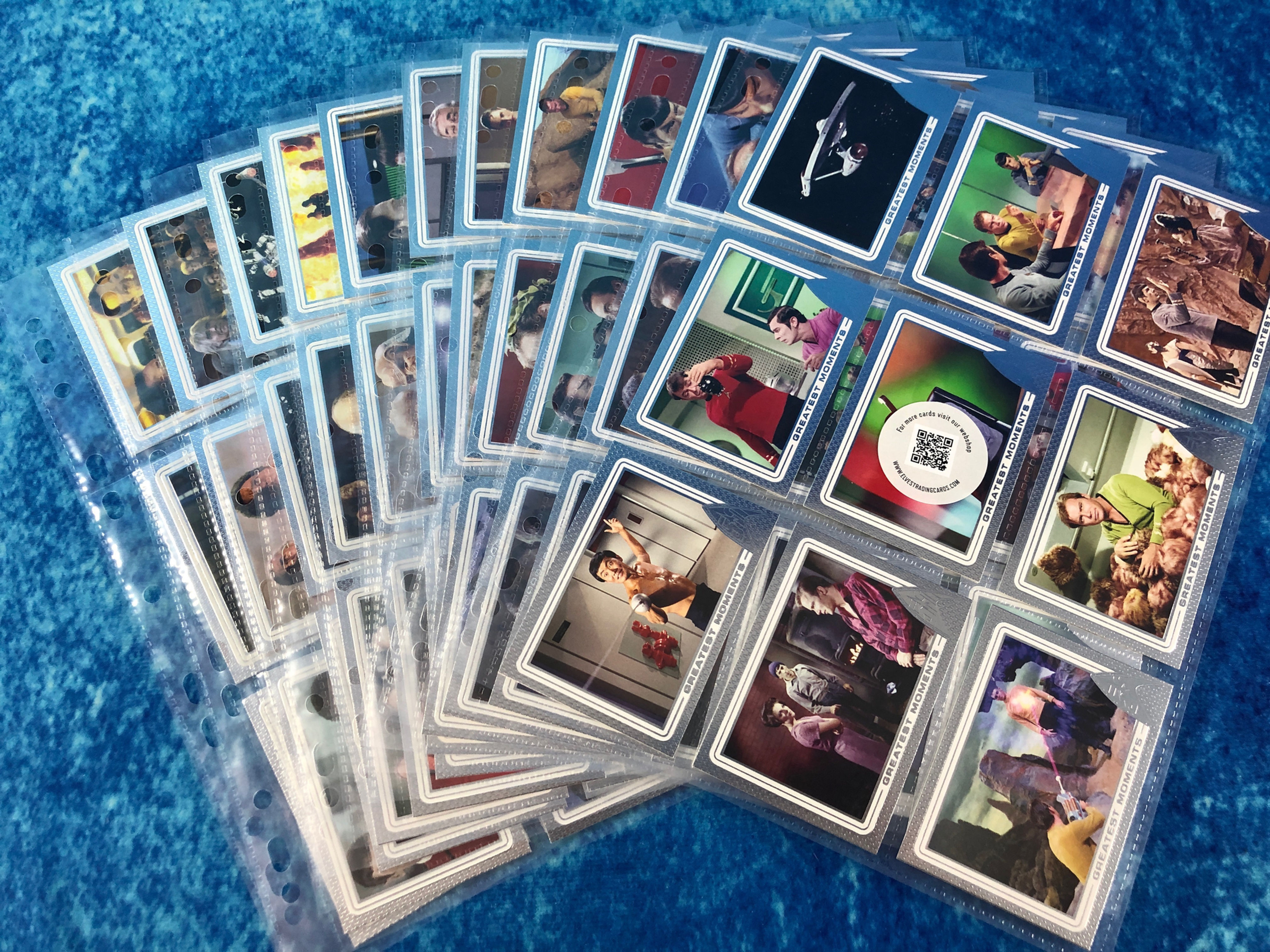 Star Trek 35th Anniversary HoloFEX complete trading card base set Rittenhouse