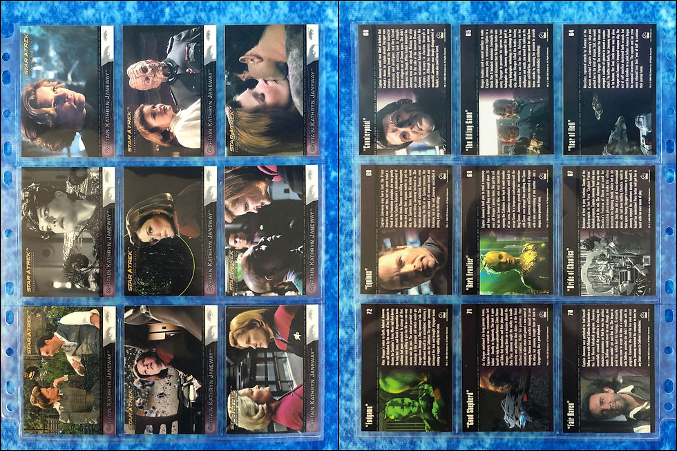 Thumbnail: Star Trek 40: Celebrating 40 Years trading card complete base set by Rittenhouse