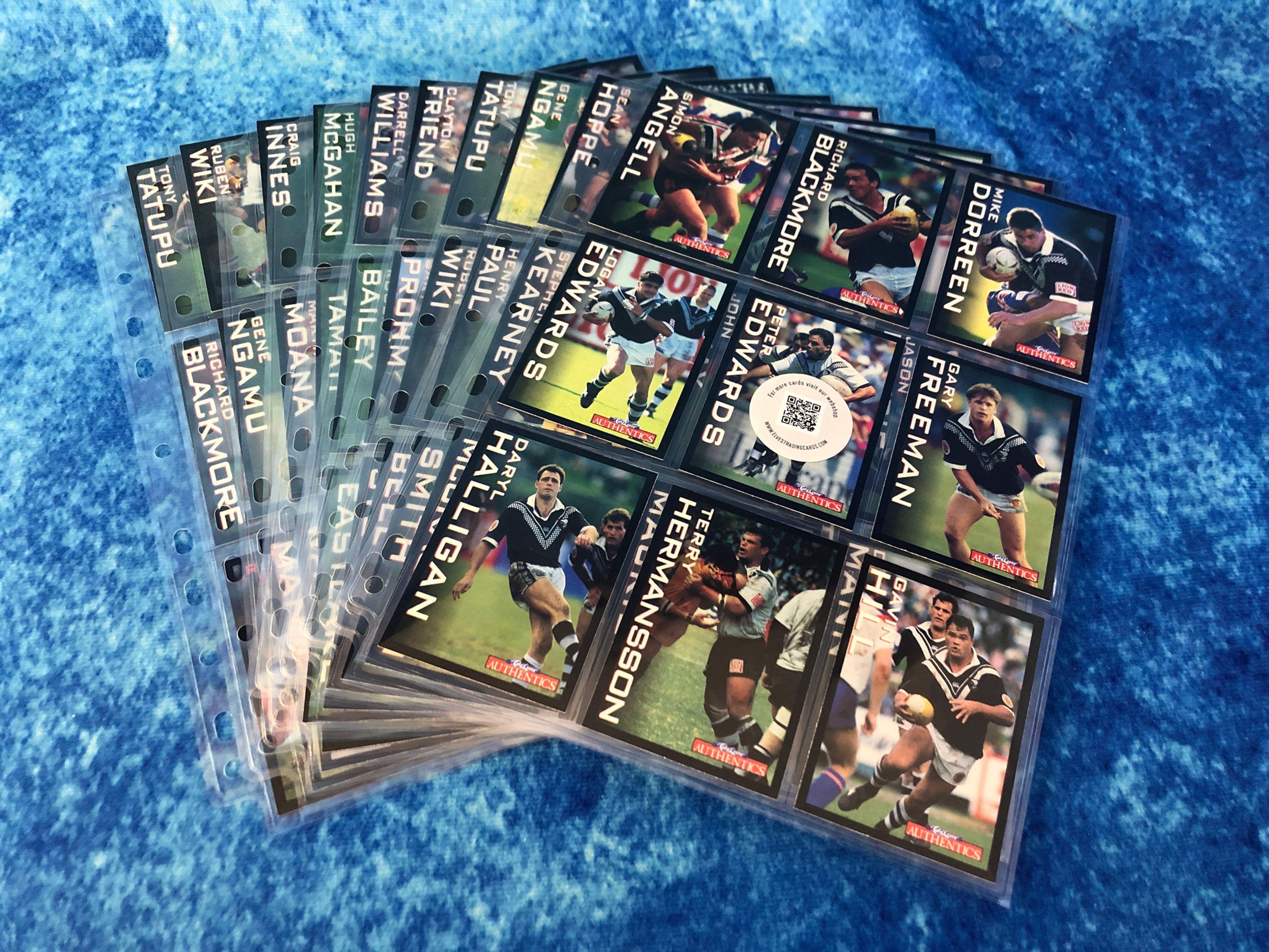 Rugby League Superstars 1995 Complete trading card base set by Card Crazy1995