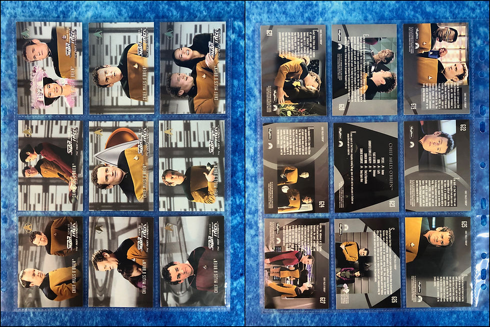 Thumbnail: Star Trek: The Next Generation: Season 6 Complete trading card base set 1997