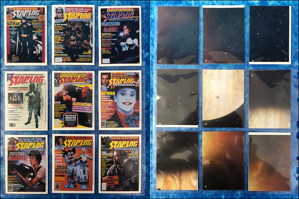 Thumbnail: Starlog: The Science Fiction Universe complete trading card base set by WCM 1993